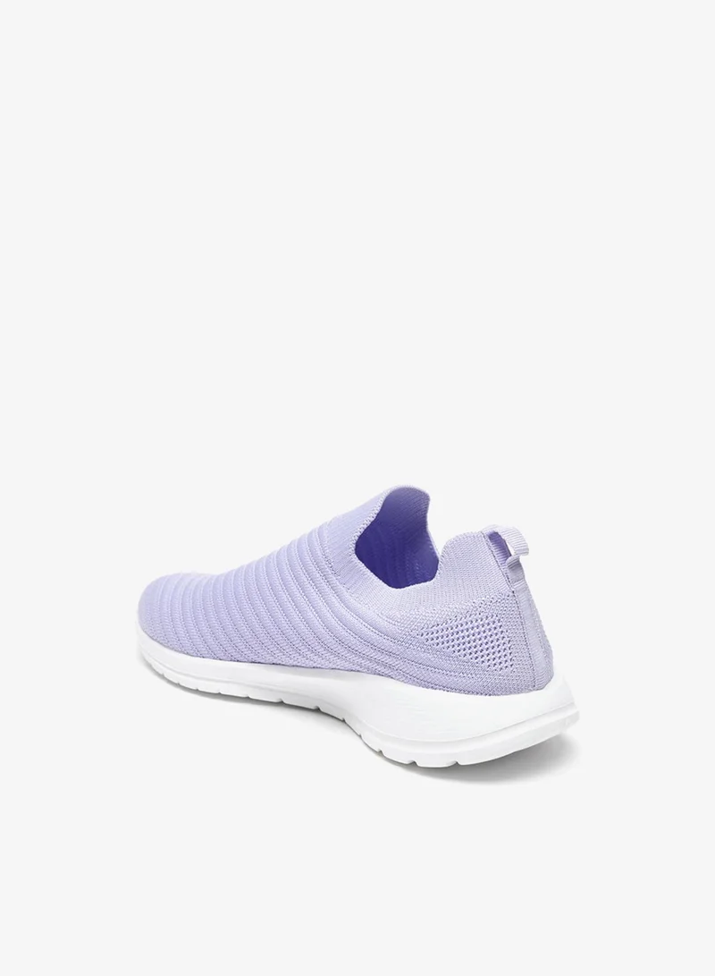 Oaklan by Shoexpress Girls Mesh Detail Slip-On Sports Shoes