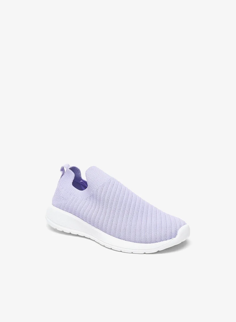 Oaklan by Shoexpress Girls Mesh Detail Slip-On Sports Shoes