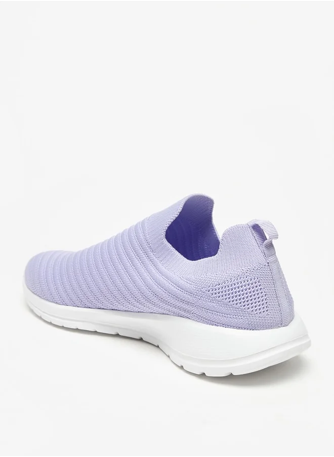 Oaklan by Shoexpress Girls Mesh Detail Slip-On Sports Shoes