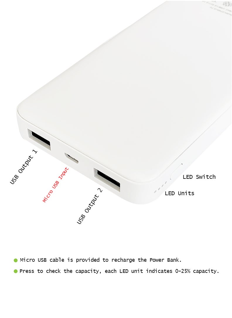 Theodor - 10,000 mAh Super Fast Charging Ultra Compact Power Bank with Quick Charge & Power Delivery, Portable Charger For iPhone and Android Eiffel Tower (2) - Image 1