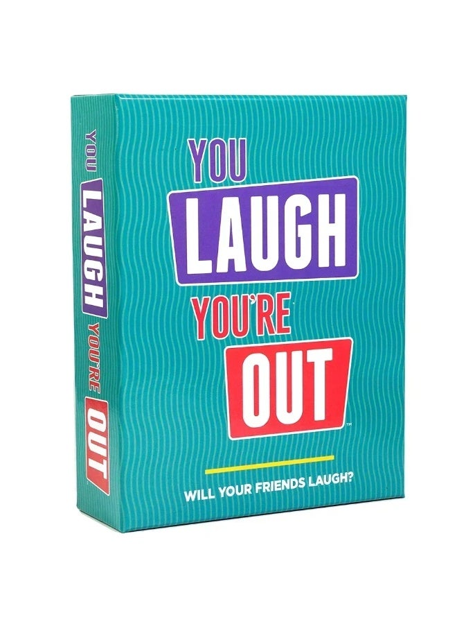 NIBEMINENT Board game: Laugh and You're Out - Family Game In this game, if you laugh, you lose. Christmas, Halloween, Thanksgiving gifts - Image 1