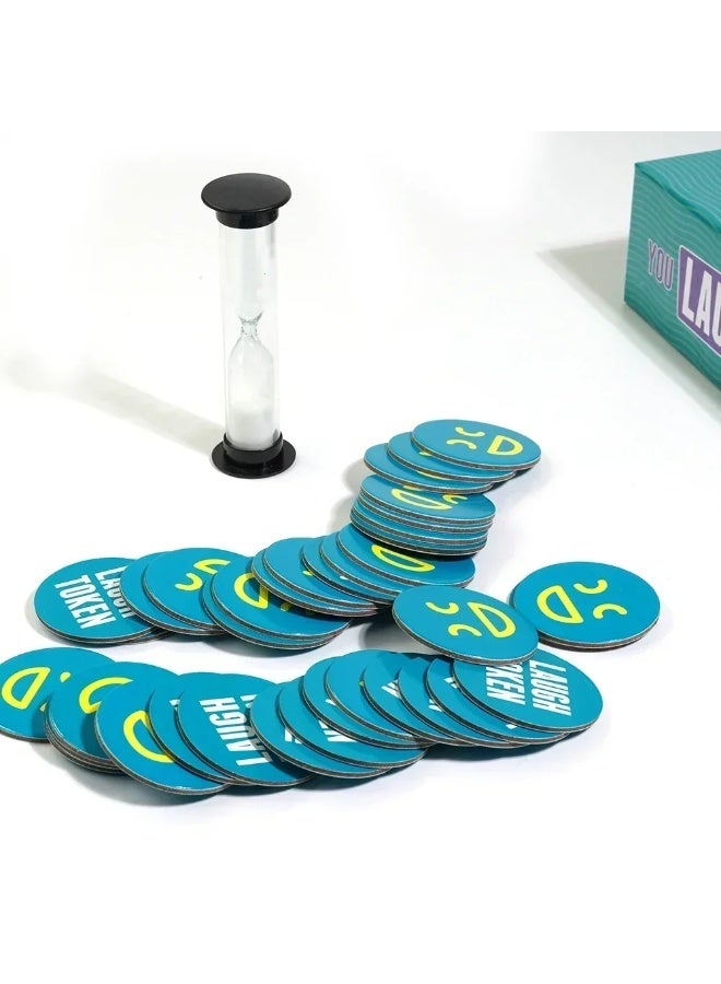 NIBEMINENT Board game: Laugh and You're Out - Family Game In this game, if you laugh, you lose. Christmas, Halloween, Thanksgiving gifts - Image 3