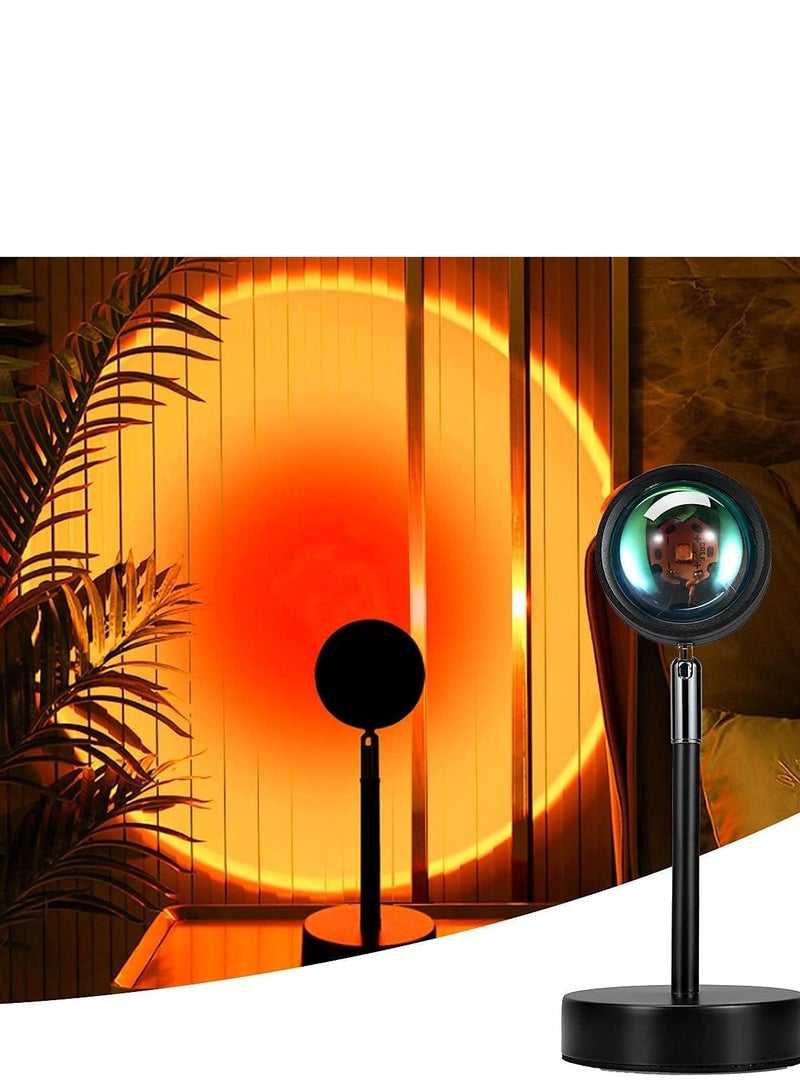 Rabos Sunset Projection Floor Stand Modern Lamp Night Light RGB - Image 1