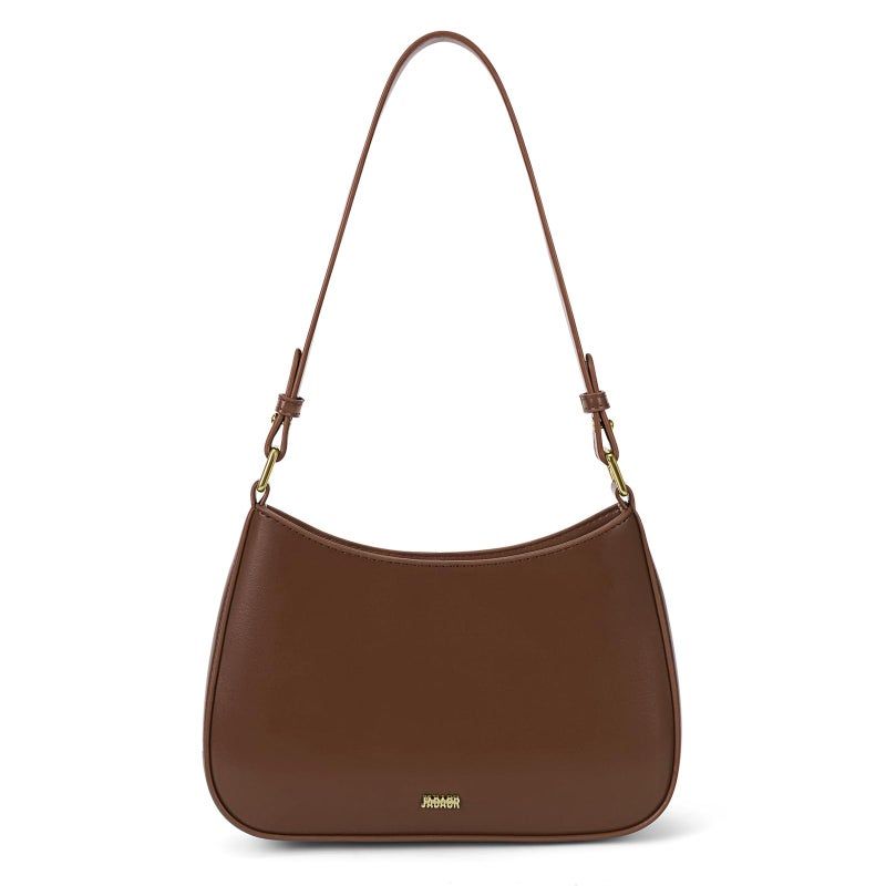 Vintage French underarm bag made of PU leather - Image 1