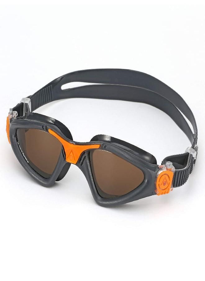 Aqua Sphere Kayenne Swim Goggles with Polarized Lens (Gray/Orange) - pzsku/Z24E2F41E430B1AE8A14EZ/45/_/1685702767/ea0a2bdb-316d-440c-b94d-2fbf6200eef6