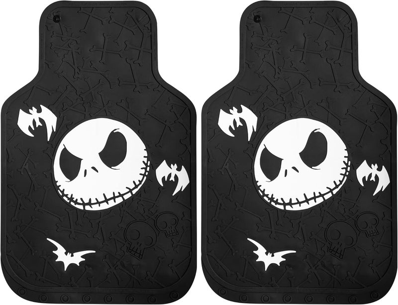 Plasticolor Disney Nightmare Before Christmas Bones Design Front Floor Mat - Image 1