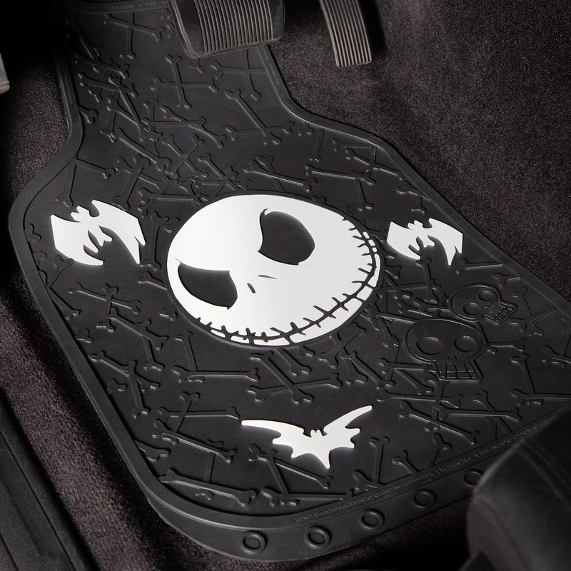 Plasticolor Disney Nightmare Before Christmas Bones Design Front Floor Mat - Image 5