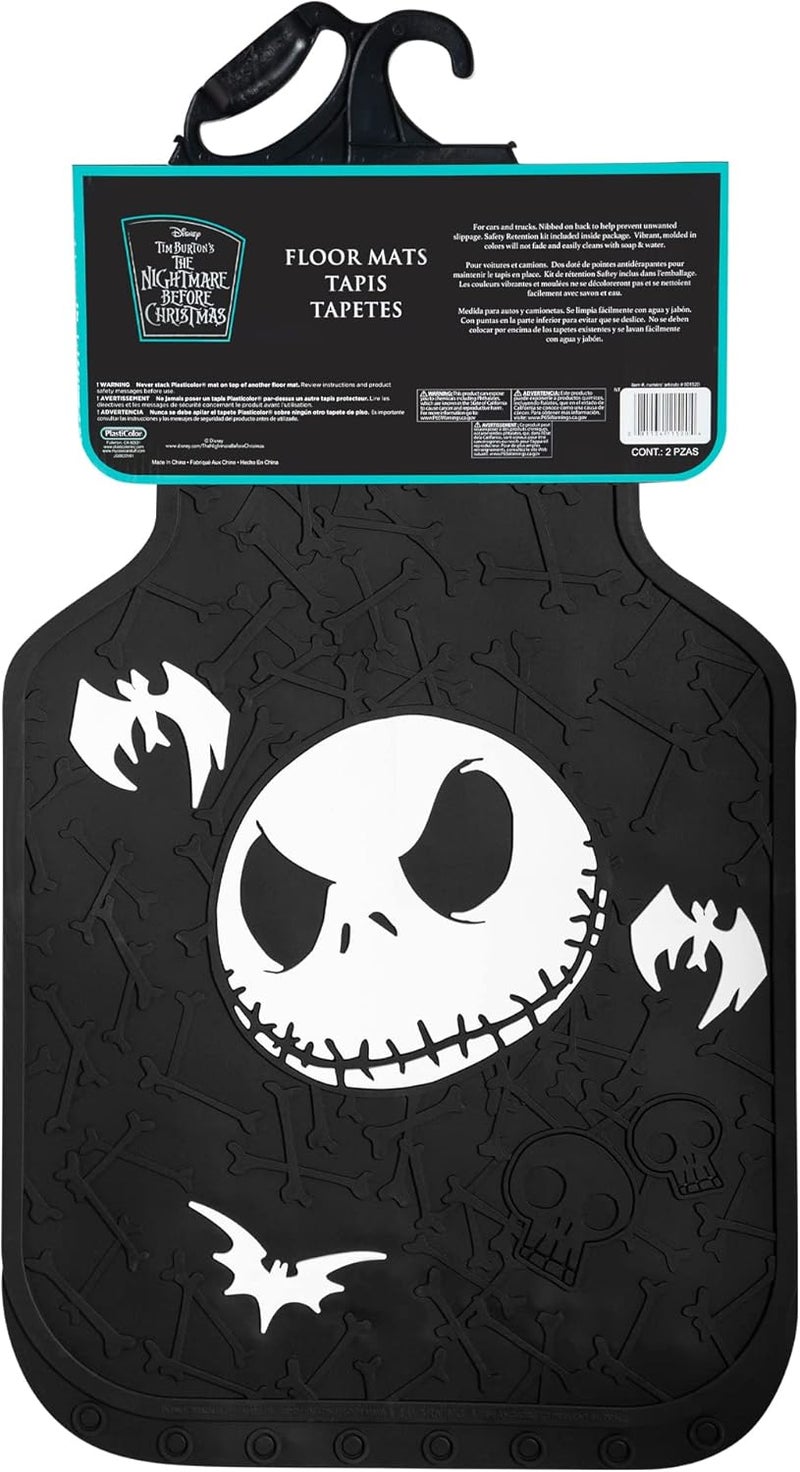 Plasticolor Disney Nightmare Before Christmas Bones Design Front Floor Mat - Image 3