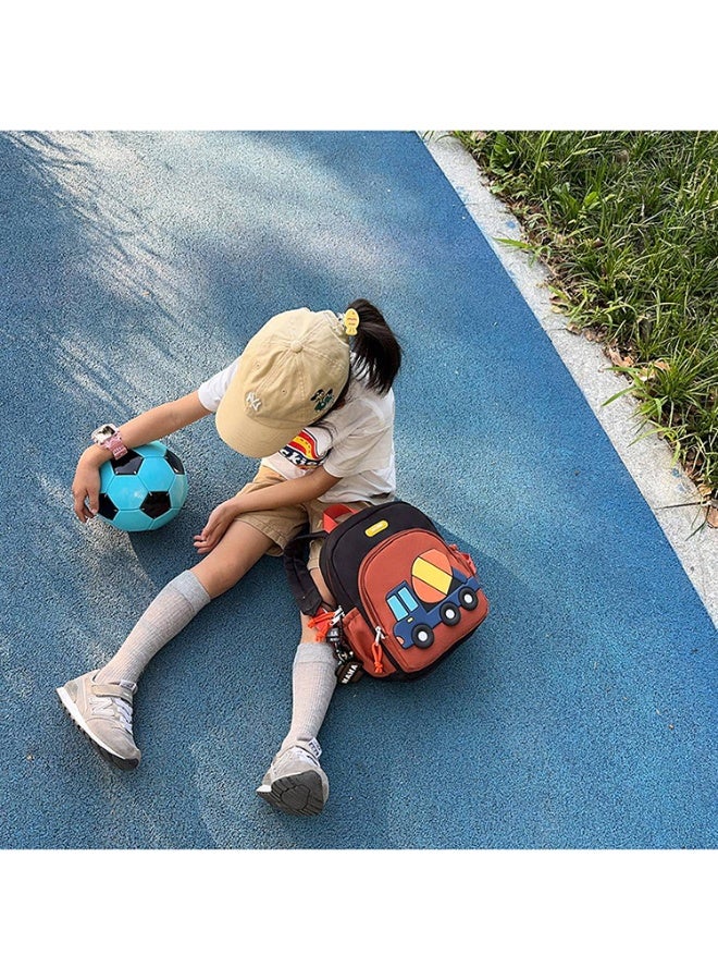 Baby Backpack Kindergarten Boy Cute Car Backpack Girl Going Out Light School Backpack - Image 5