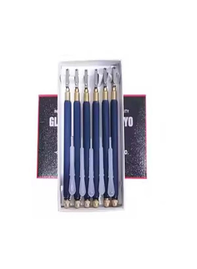 NityaEcommerce أداة قطع الزجاج اليدوية الاحترافية Tc-17 (6 قطع) - Image 3