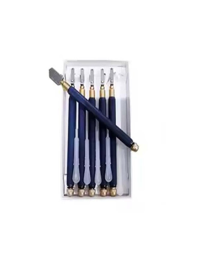 NityaEcommerce أداة قطع الزجاج اليدوية الاحترافية Tc-17 (6 قطع) - Image 2
