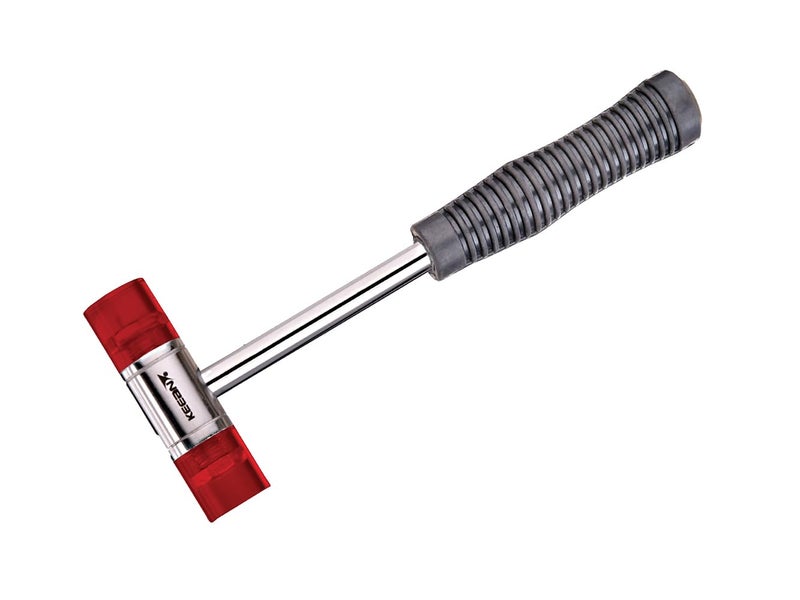 KEEAN 40 MM Soft Faced Acetate Mellet Industrial Hammer Non Slip Rubber Grip Bending Forming Metal Tile Fitting Wood Work Professional - Image 5
