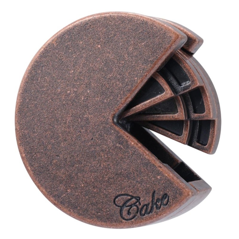 BePuzzled |Cake Hanayama Metal Brainteaser Puzzle Mensa Rated Level 4, for Ages 12 and Up - Image 1