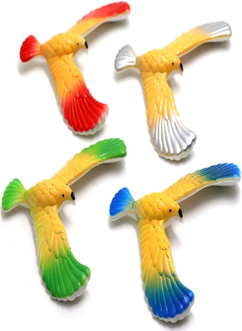 Balancing Bird, Balancing Eagle Birds with Pyramid Combination, Physical Science Office Desktop Balance Eagle for Finger, Adults Home Office Novelty Toy for Children Decompression Gift Kids