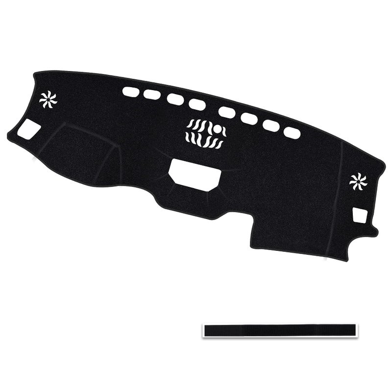 NDRUSH Dashboard Furry Dash Board Covers Mat Carpet Compatible with 20142021 Toyota Tundra