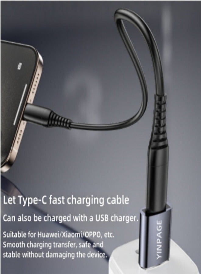 الصفحة الرئيسية محول USB C إلى USB من النوع C إلى USB، محول USB إلى USB C، محول USB C أنثى إلى USB A ذكر، محول من النوع C إلى USB لأجهزة iPad Pro Air، وiPhone14 Pro Max، وGalaxy S23 S24 Ultra، 2Pack رمادي - Image 5