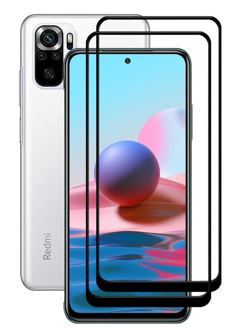 ACLIX 2 Pieces Antistatic ESD Dustproof Premium Quality High Definition Tempered Glass Screen Protector Designed For Xiaomi Redmi Note  10 - Image 1