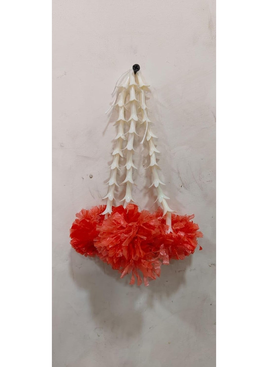 SP SELLPLUS - Sellplus Backdrop Setup for Mehndi haldi Marrige Pooja ganpati Home Decoration Combo of Marigold Strings Set 12 - Image 1