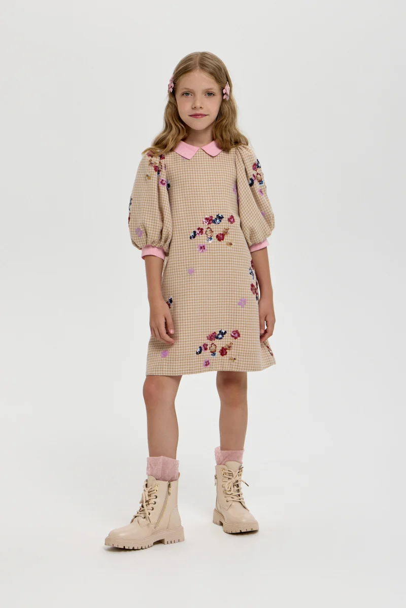 شوبيت فستان مطرز بيج - شوبيت