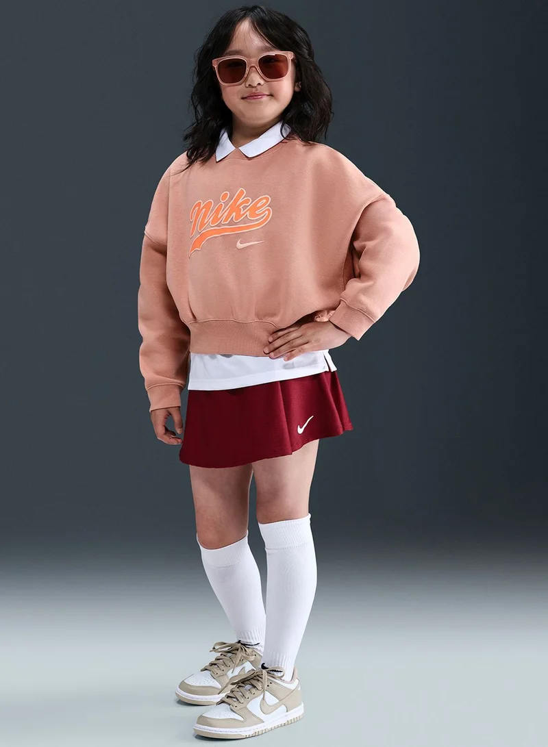 نايكي Youth Nsw Trend Fleece Cropped Sweatshirt