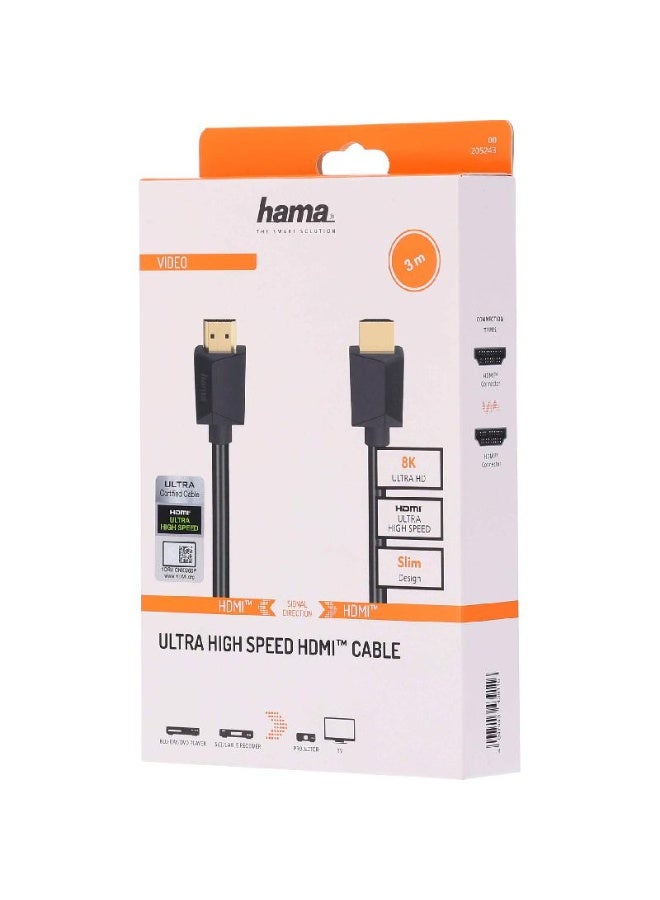 هاما كابل HDMI إلى HDMI (8K) AV بطول 3.00 متر (9.84 قدم) - Image 2
