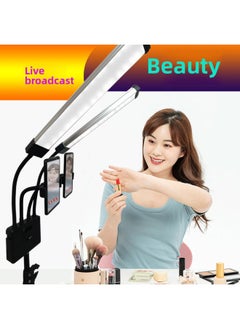General HT-18R Arm Lamp Live Bracket Fill Light Lamp Short Video Lighting Lamp Anchor Beauty LED Lamp Holder-Color:2.1 M Bracket  - Image 4