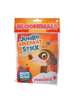 KeyCraft Fumfings BLOONIMALS Inflatable Jumbo Meerkat Stick (1.4 m)