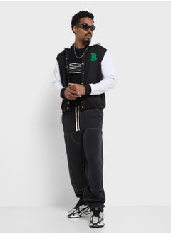 Seventy Five Hooded Varsity Jacket  - Image 4