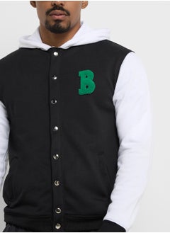 Seventy Five Hooded Varsity Jacket  - Image 3