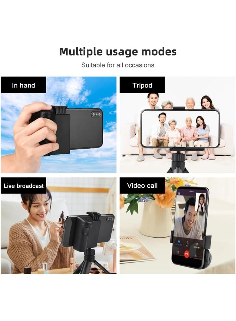 Smartphone Stabilizer with Wireless Selfie Grip, Phone Holder for Vlogging and Shake-Free Video, Compatible with iPhone and Android - Image 3