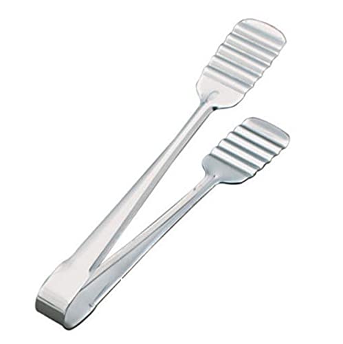 KitchenFest® Cake Tong, Chapati Tong, Paratha Tong, and Salad Serving Food Tong | Stainless Steel | 11 Inch - Image 1