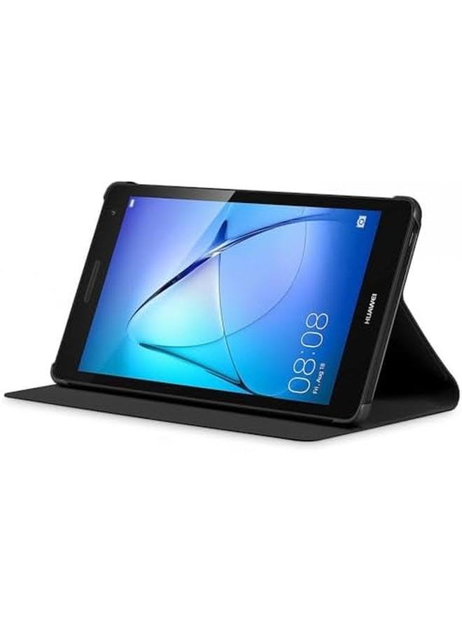 Generic - Huawei Flip Cover Tablet Case For Huawei Mediapad T3 7.0 Black - Image 1