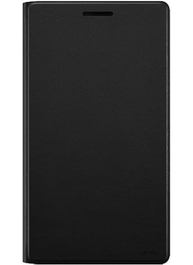 Generic - Huawei Flip Cover Tablet Case For Huawei Mediapad T3 7.0 Black - Image 1