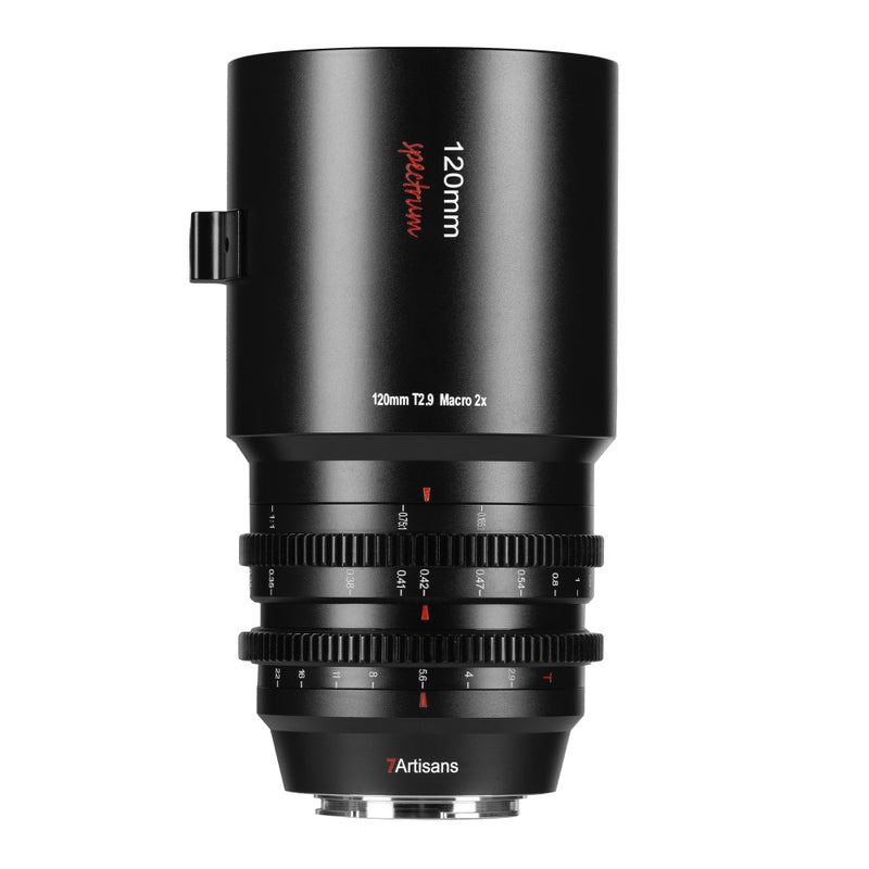 7artisans 120mm T29 Macro 2X Cine Lens Manual Fixed Focus Cine Lens Compatible for Leica Panasonic L Mount S1 S5 S9 Serise DCS1H DCS5M2LUMIX S9 - Image 2