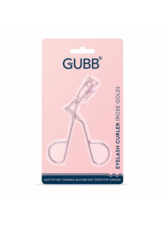 GUBB Eyelash Curler For Women ; Creates Eyeopening & Lifted Lashes ; Longlasting Lash Curls For All Eye Shapes ; Get Perfect Curl In 5 Seconds Rose Gold - Image 5