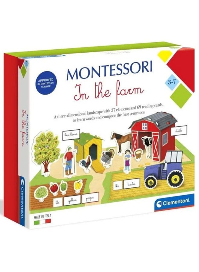 كلمينتوني مجموعة ألعاب مونتيسوري التعليمية في المزرعة - Image 1