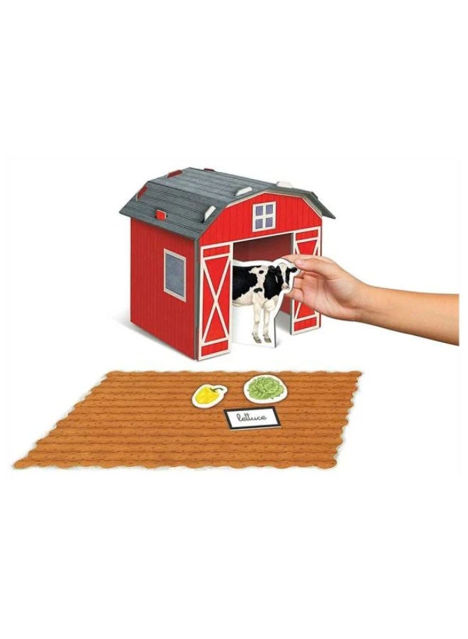 كلمينتوني مجموعة ألعاب مونتيسوري التعليمية في المزرعة - Image 3