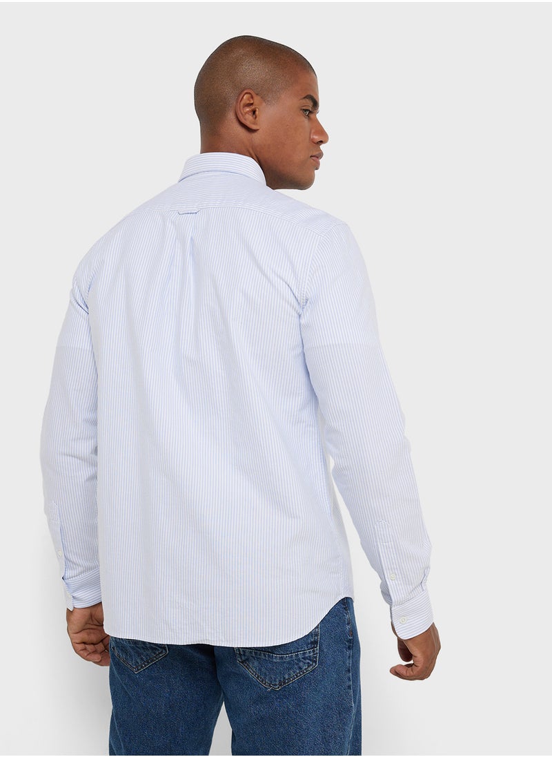 LACOSTE Regular Fit Button Down Shirt  - Image 2