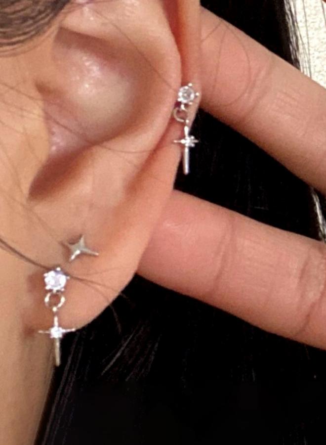 تايك تو أقراط مزينة بالراين - Image 2