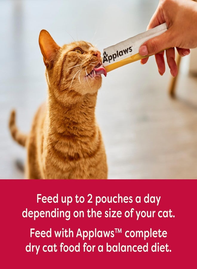 آبلاوس مكافآت أبلاوز القابلة لللعق للقطط، هريس طبيعي خالٍ من الحبوب، مصنوع من مكونات محدودة وطبيعية، بدون إضافات صناعية، مكافآت دجاج وتونة قابلة للعصر للقطط (24 كيس × 0.5 أونصة) - Image 4