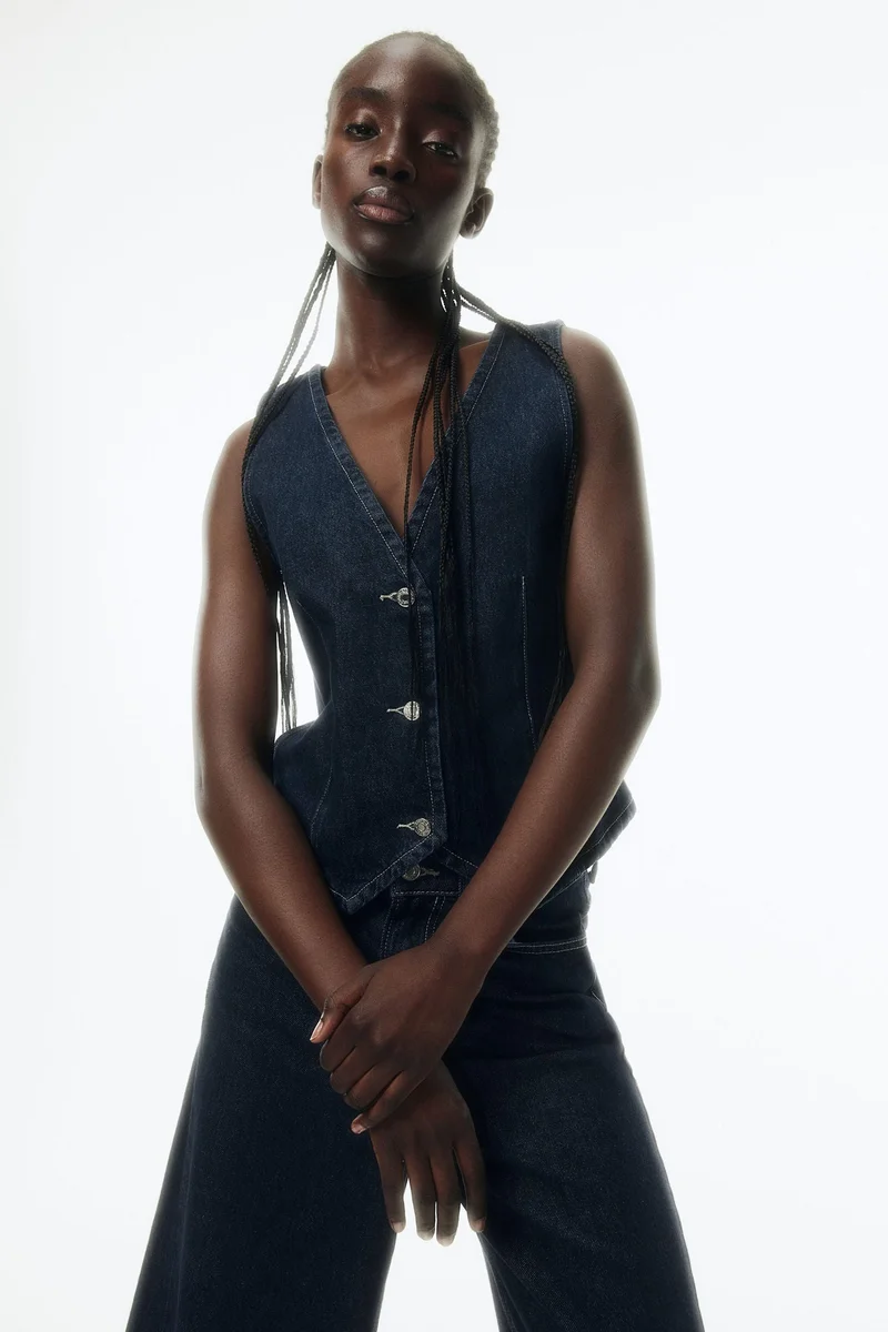 H&M Denim waistcoat