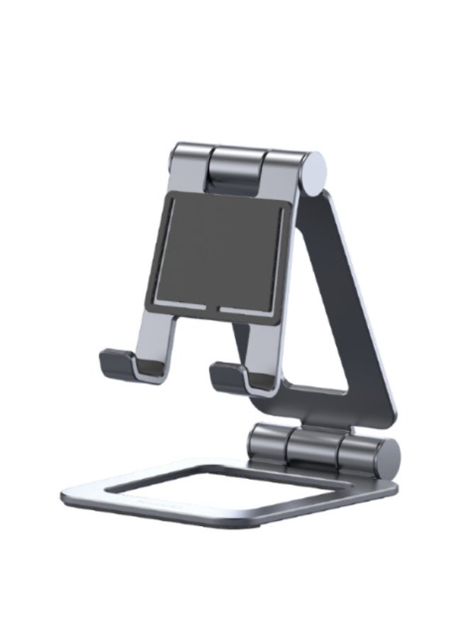 Yesido Aluminum Alloy 360 Angle Adjustable Telescopic Desk Phone Desktop Stand Universal Tablet Phone Holder Premium Foldable Design | Model C97 | By Yesido - Image 1
