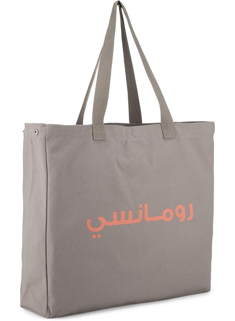 HOLBORN CLASSIC Cloth Bag - Grey - Zipper Cloth Bag - Image 4