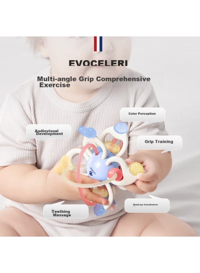 Evoceler Newborn Manhattan Teething Ball, Infant Toy, 0-1 Year Old Baby Teether - Image 3