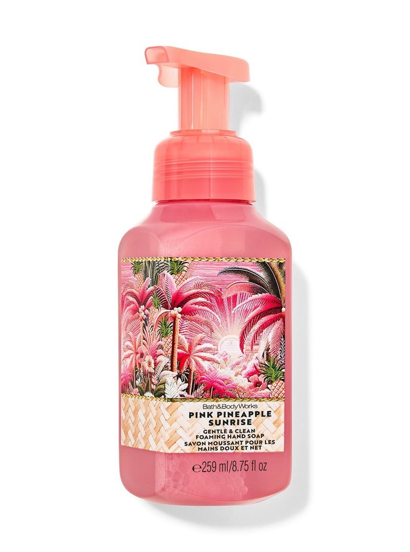 Bath & Body Works Pink Pineapple Sunrise Gentle & Clean Foaming Hand Soap