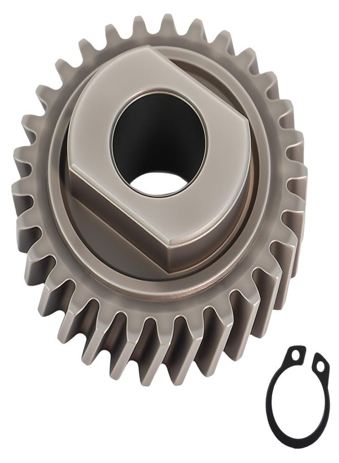 Podoy W11086780 Worm Gear Replace 9703543, 9706529 for compatible with Kitchen Aid Mixer W10916068, WP9706529 Include 9703680 Circlip - Image 1