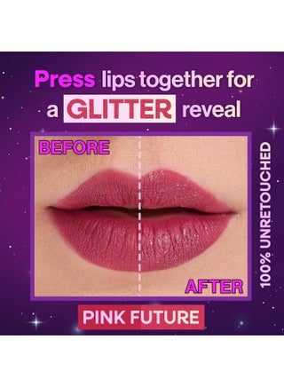 Mega Glitter Shimmer Liquid Lipstick - Pink Future - view 4