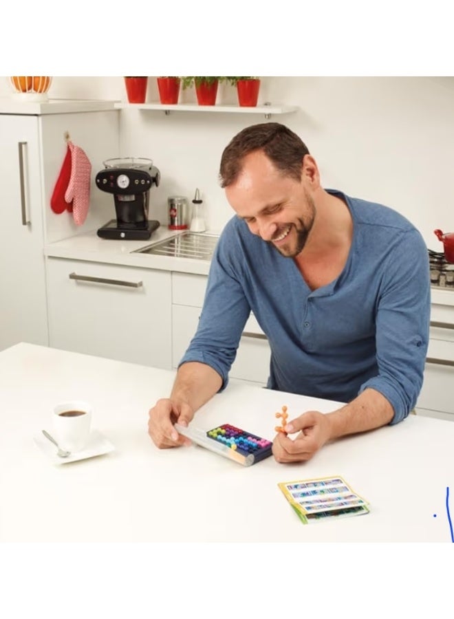 FUTURE IQ Fit Puzzle Game – 120 Brain Teaser Challenges – Single player–ompact Travel Logic Game for Kids & Adults – Educational Gift Puzzle Toy - Image 5