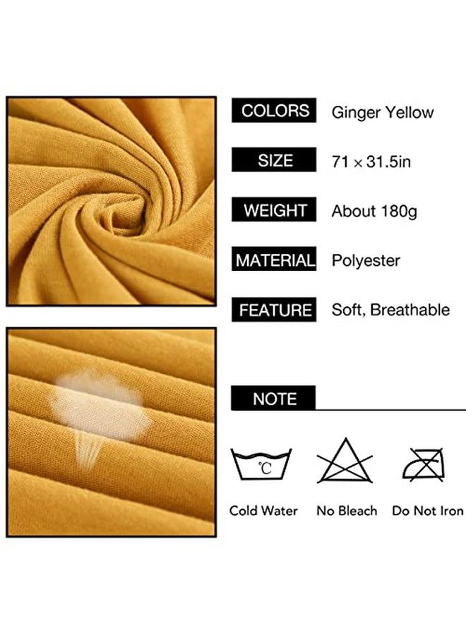 kachanaa 4 Pieces Stretch Headwraps Ultra For Black Women Soft Urban Long African Head Scarf Solid Color Breathable Turbans Head Accessories - Image 5
