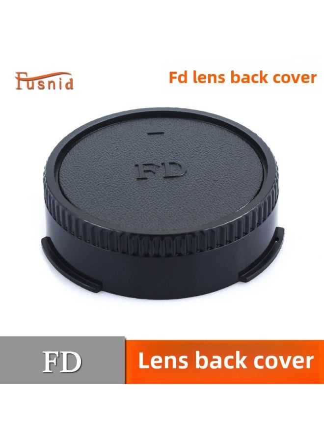 Generic FUSNID Is Suitable For Old Canon SLR Camera FD Port Lens FD Port Lens Back Cover-Color:Black 